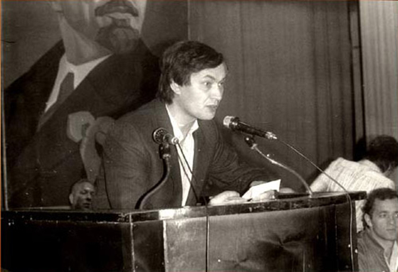 Выступление Вячеслава Игрунова в Одесском «Мемориале». 1988 г.
