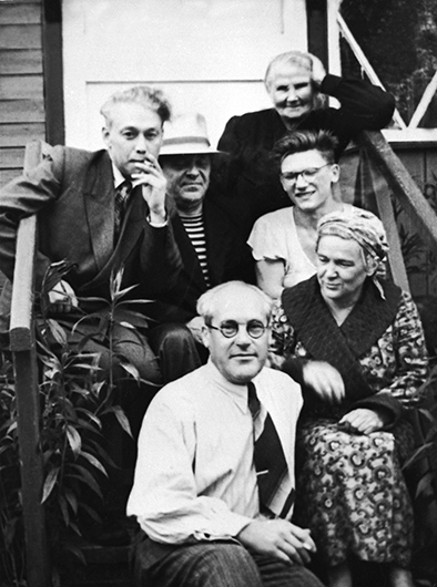 Андрей Амальрик c семьей, 1957