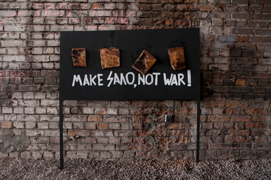 Донатас Грудович. «Make salo not war»