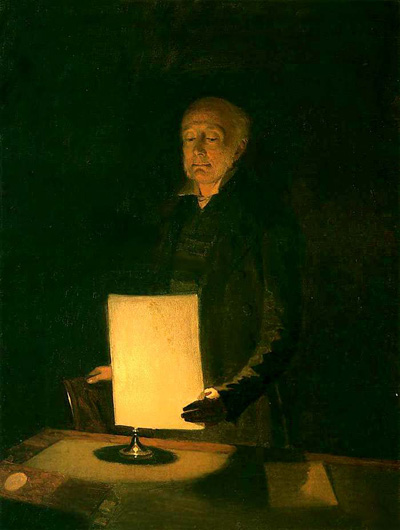 Павел Федотов. Портрет Егора Гавриловича Флуга. 1848