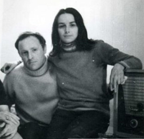 Маша Слоним и Иосиф Бродский, Москва, 1971—1972