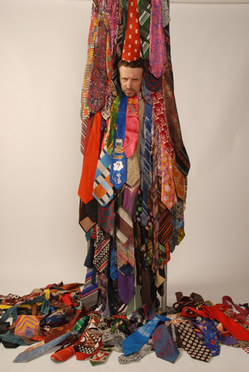 Александр Петлюра и часть его коллекции, Москва, 2012