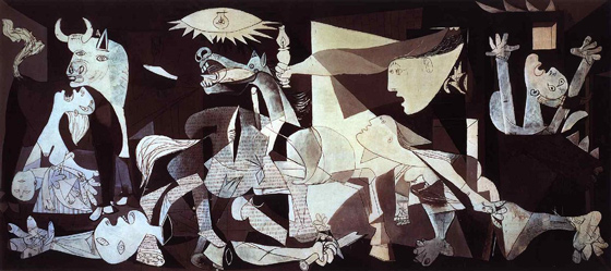 Пабло Пикассо. «Герника». 1937