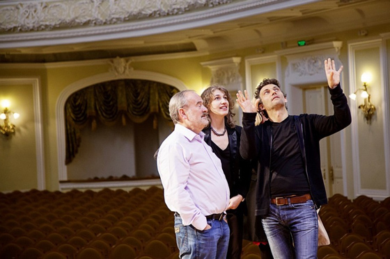 Йонас Кауфман, Хельмут Дойч и Елена Харакидзян на фестивале «Опера априори»