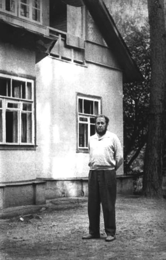 Александр Солженицын. Переделкино. На даче К.И. Чуковского. Лето 1967 года