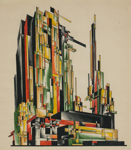Серия Основы Современной архитектуры, Дом-гигант в Нью-Йорке. 1930 г.