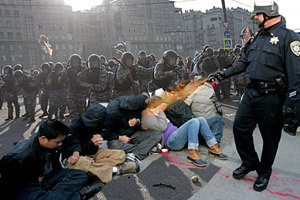 Occupy COLTA. Призрак саперных лопаток